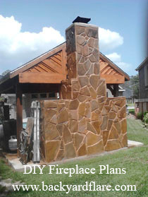 Outdoor Fireplace